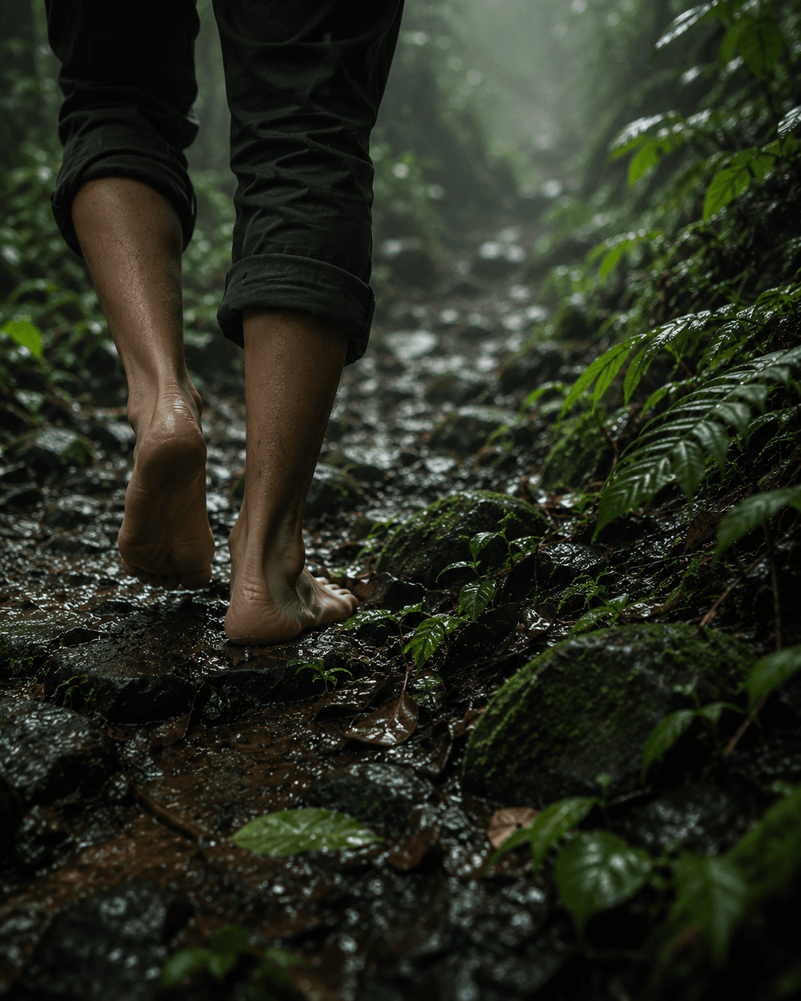 Guided forest walk.